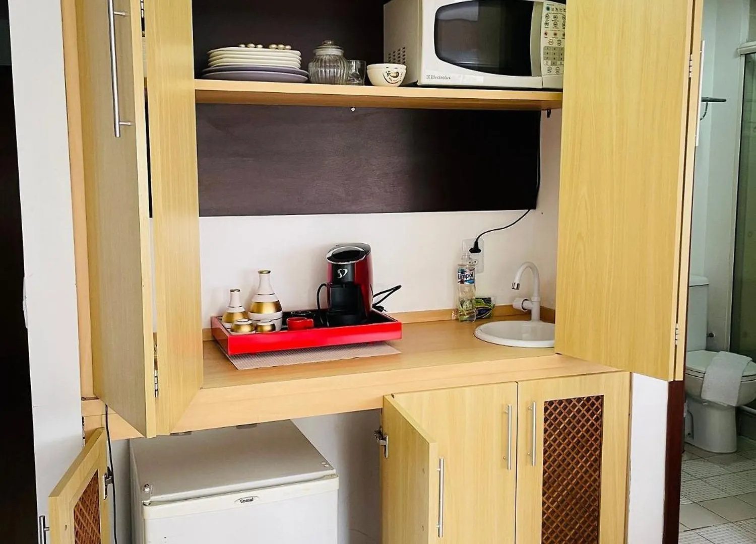 Morada Deluxe Vila Olimpia - Flat Em Hotel Moderno Em Bairro Nobre São Paulo Apartamento